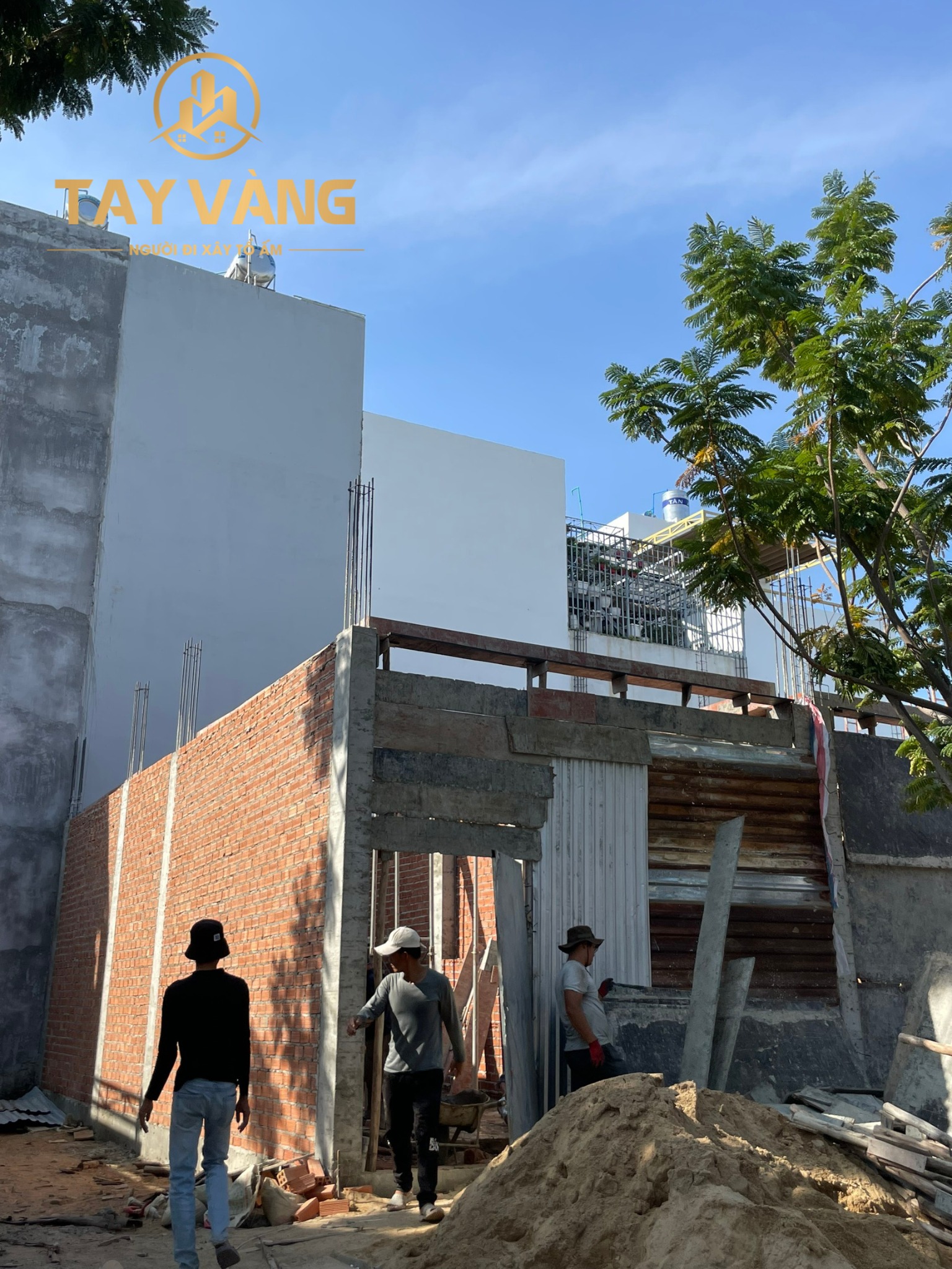 Thiết Kế Cặp Đôi Ngôi Nhà Thời Đại Mới (CĐT: Ông Tú - Ninh Thuận)